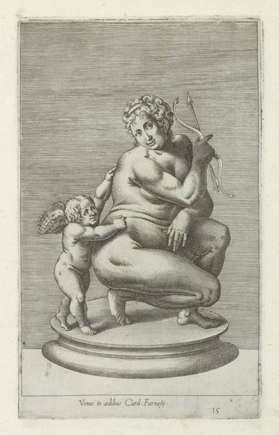 Sculpture of Venus and Amor by Anonymous
