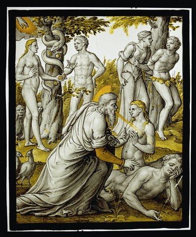 The Creation of Eve and the Fall of Man by Anonymous