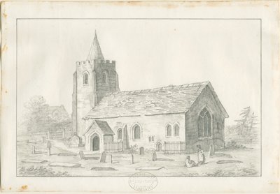 Acton Trussell Church by Anonymous Anonymous