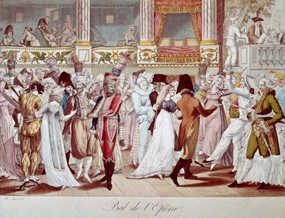 Ball Mask at the Paris Opera by Anonymous Anonymous