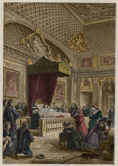 Death of Louis XIV at Versailles, September 1 by Anonymous Anonymous