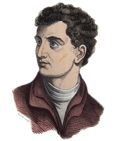 Leone Battista Alberti (1404-1472). Italian mathematician, architect, painter, and writer. Engraving by Anonymous Anonymous