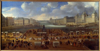 Le Pont Neuf Seen from the Entrance to Place Dauphine by Anonymous Anonymous