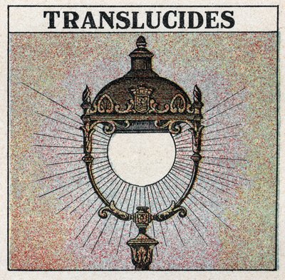 Light propagation: translucent bodies allow light to emerge, but do not distinguish the shape of objects. Anonymous illustration from 1925. Private collection. by Anonymous Anonymous