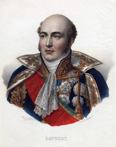 Louis Nicolas Davout, Marshal of France by Anonymous Anonymous