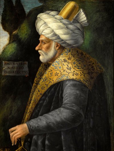 Portrait of Sultan Murad I (1326-1389) by Anonymous Anonymous