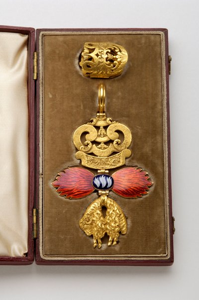 Order of the Golden Fleece: Spanish Golden Fleece - Badge Belonging to Arthur Wellesley by Anonymous Anonymous