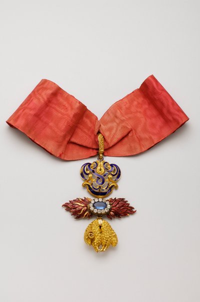 Order of the Golden Fleece: Spanish Golden Fleece - Insignia Belonging to Jean Charles de Saldanha Oliveira e Daun by Anonymous Anonymous