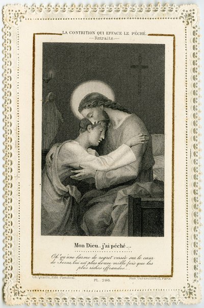 A Sinner Relying on Christ to Erase His Sins by Anonymous Anonymous