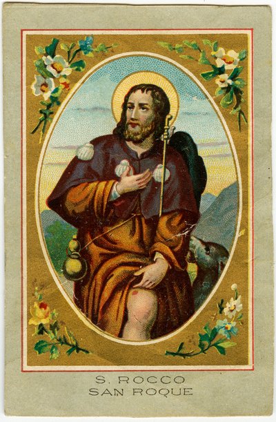 San Rocco Invoked Against the Plague by Anonymous Anonymous