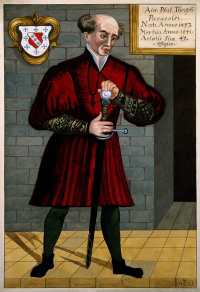 Portrait of Philippus Aureolus Paracelsus by Anonymous Anonymous