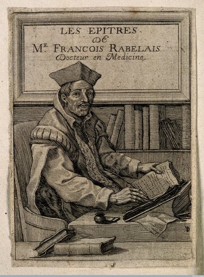 Portrait of Francois Rabelais by Anonymous Anonymous
