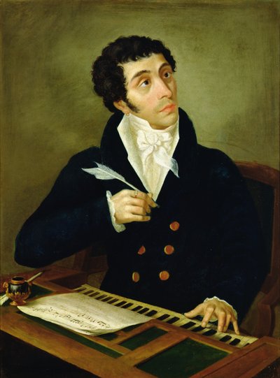 Portrait of Giuseppe Pilotti (1784-1838) by Anonymous Anonymous