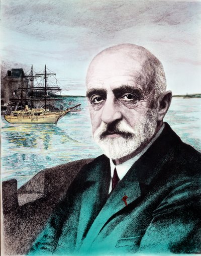 Portrait of Jean Baptiste Charcot, Doctor, Explorer of the Polar Zones by Anonymous Anonymous