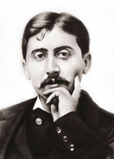 Portrait of Marcel Proust (1871-1922), French writer around 1900 by Anonymous Anonymous