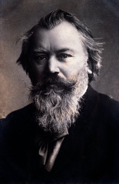 Portrait of Johannes Brahms, English composer by Anonymous Anonymous
