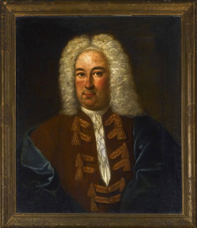 Portrait of the Composer Georg Friedrich Handel by Anonymous Anonymous