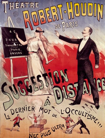 Poster presenting the show 