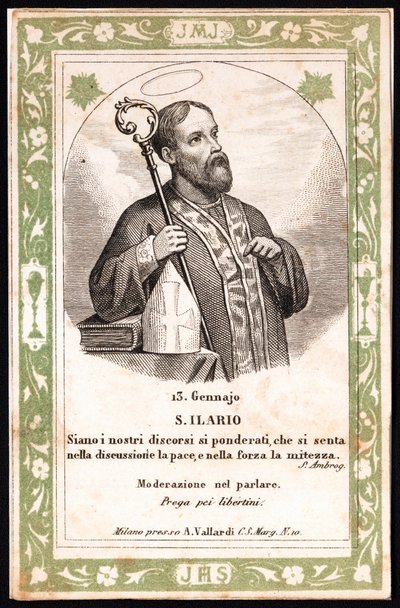 Representation of Saint Hilaire by Anonymous Anonymous