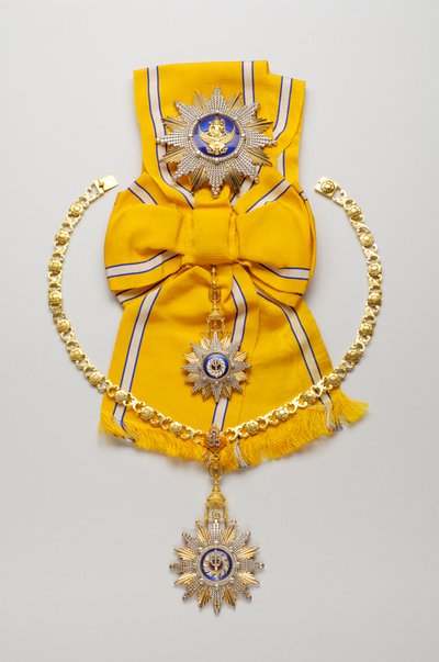 Thailand - Order of Rajamitrabbhorn: Complete Set - Plaque, Badge and Pendant by Anonymous Anonymous