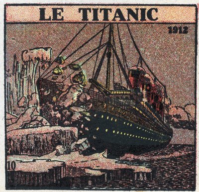 The T.S.F.: The Sinking of the Titanic in 1912. Messages of Distress Were Sent from the Ship