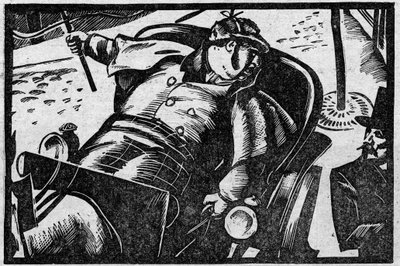 Various facts: the coachman Jacques Collignon, convicted of the murder of a client who had filed a complaint against a race paid too much in Paris in 1855. Illustration taken from Le petit journal illustrious 1931 by Anonymous Anonymous