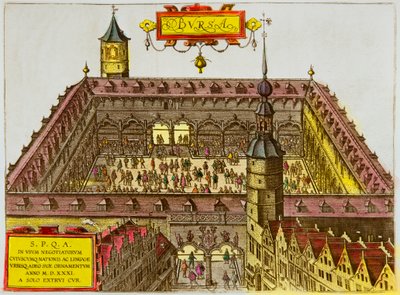View of the Antwerp Stock Exchange, Founded in 1531 by Anonymous Anonymous