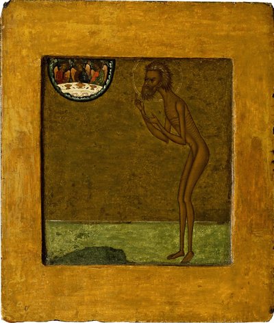 Basil the Blessed by Anonymous Russian icon painter