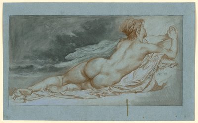 Resting Oceanid by Anselm Feuerbach