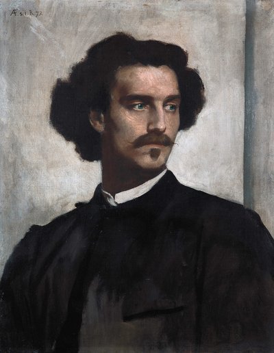 Self-Portrait by Anselm Feuerbach