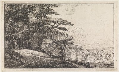 The Entrance of a Forest by Anthonie Waterloo