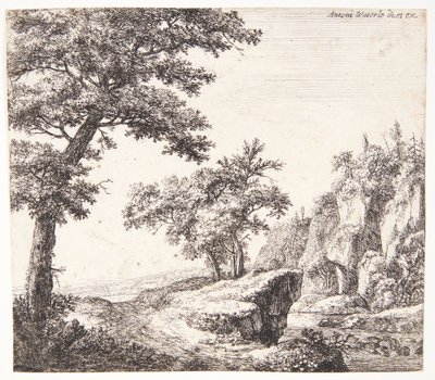 Flood Landscape by Anthonie Waterloo