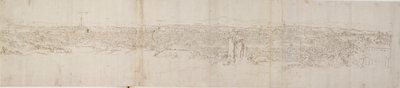 Panoramic View of Rome from Monte Janiculus by Anthonis van den Wyngaerde