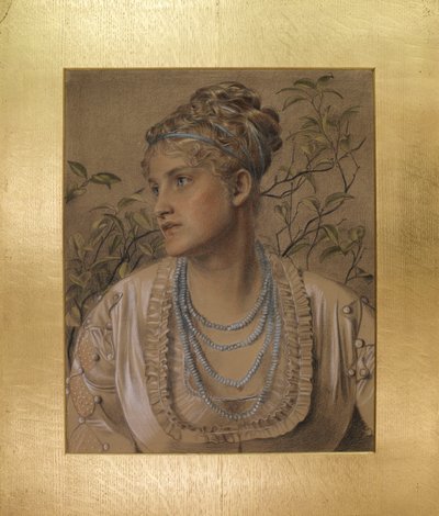 Mary Sandys (1845-1920), c.1871-73 by Anthony Frederick Augustus Sandys