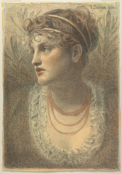 The Coral Necklace by Anthony Frederick Augustus Sandys