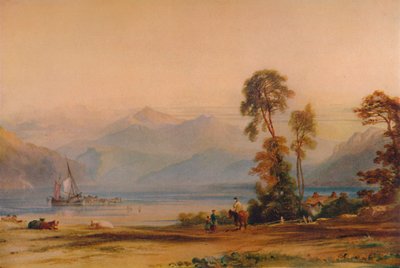 View of Snowdon from Tremadoc by Anthony Vandyke Copley Fielding