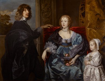 Portrait of Algernon by Anthony van (after) Dyck