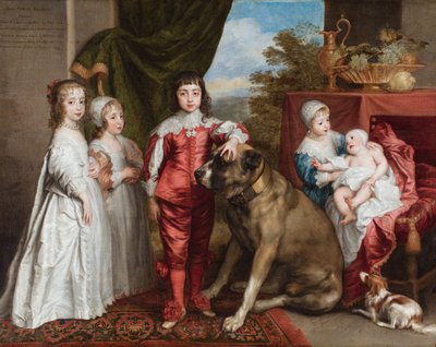 The Children of Charles I by Anthony van (after) Dyck