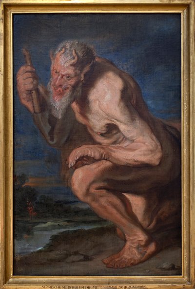 Marsyas Kneeling with the Aulos by Anthony van (attr. to) Dyck