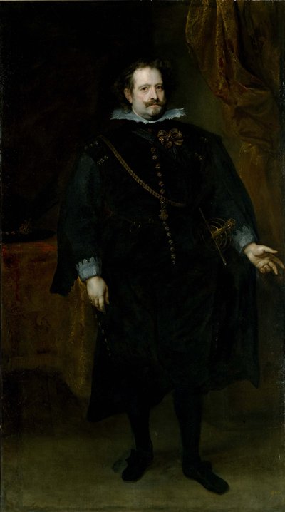 Diego de Mexía, Marquess of Leganés by Anthony van Dyck