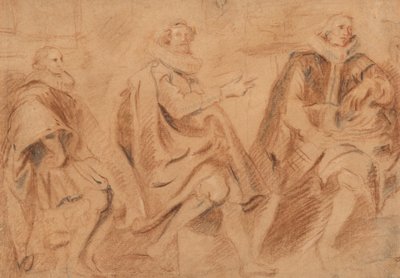 Three Brussels Aldermen by Anthony van Dyck