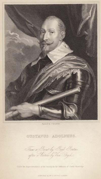 Gustavus Adolphus II of Sweden by Anthony van Dyck