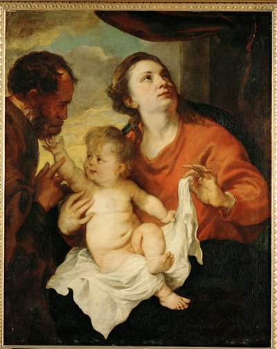 Holy Family by Anthony van Dyck