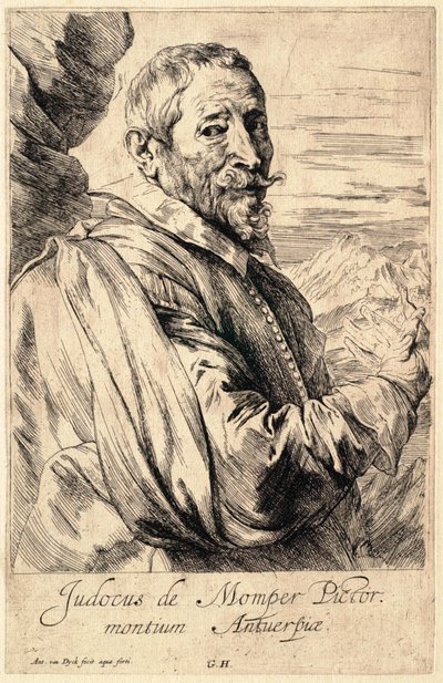 Portrait of Josse de Menpes by Anthony van Dyck