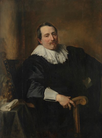Portrait of Theodoor Rombouts by Anthony van Dyck