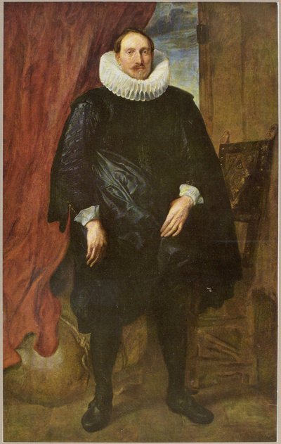 Portrait of a man, possibly from the Vinck/Vincque Family by Anthony van Dyck