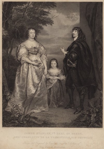 Portrait of the Earl of Derby and the Countess of Derby by Anthony van Dyck