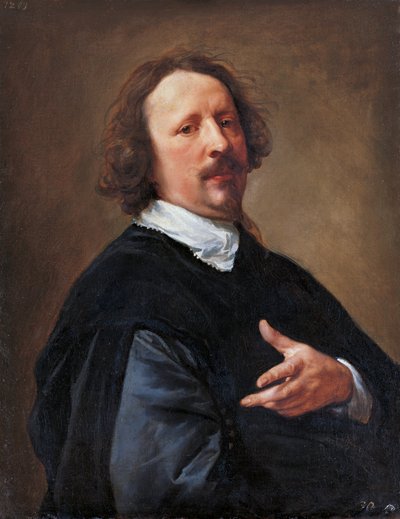 Portrait of the Painter Gaspard de Crayer (1584-1669) by Anthony van Dyck
