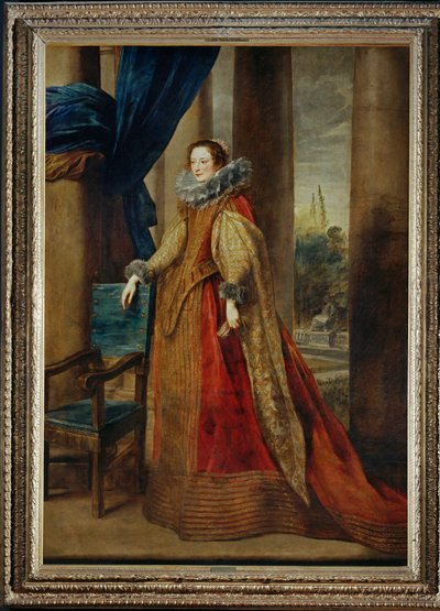 Presumed Portrait of the Marquise Jeronima Spinola-Doria by Anthony van Dyck