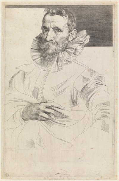 Portrait of Jan Brueghel the Elder by Anthony van Dyck